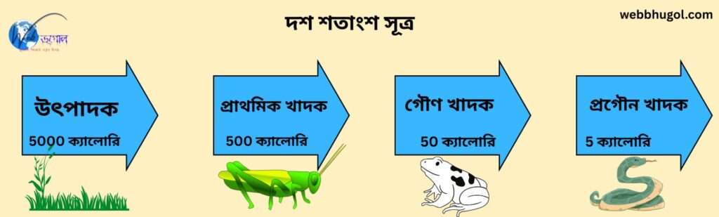 দশ শতাংশ সূত্র, webbhugol, ten percent law