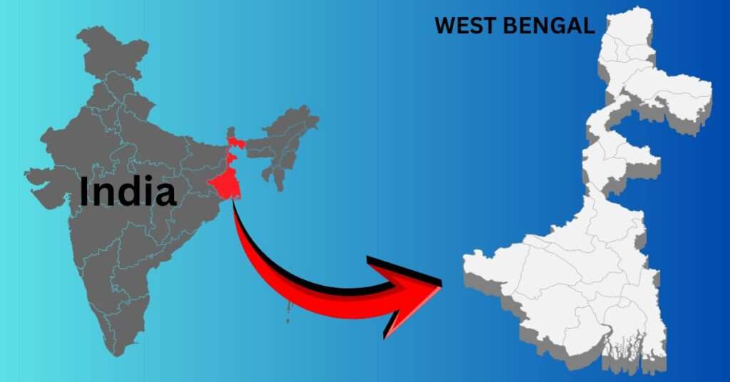 পশ্চিমবঙ্গের অবস্থান ও প্রশাসনিক বিভাগ
