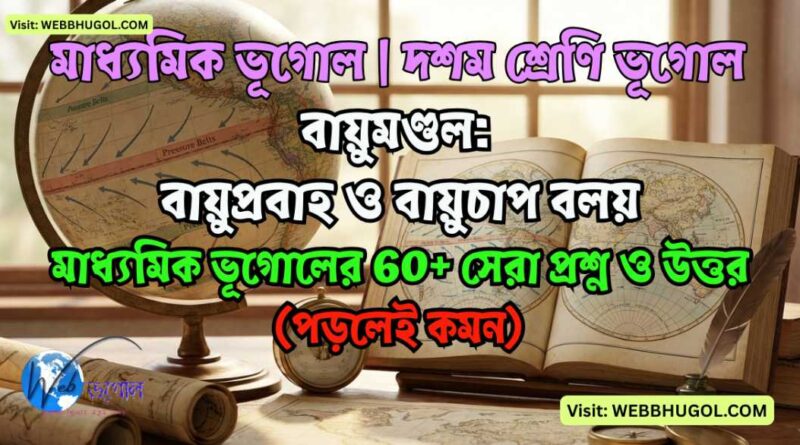 বায়ুপ্রবাহ ও বায়ুচাপ বলয়