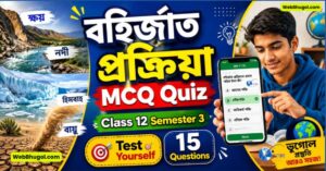 বহির্জাত প্রক্রিয়া MCQ Quiz Class 12 Semester 3 Geography interactive test thumbnail
